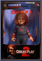 Chucky from Movie Maniacs - 12" Scale manufactured by McFarlane [Front]