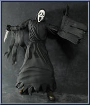 Ghost Face (Scream) from Movie Maniacs - Series 2 manufactured by McFarlane [Loose]