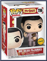Mr. Bean (Pajamas / Teddy Bear) (Chase) from Mr. Bean - Pop! Vinyl Figures manufactured by Funko [Front]
