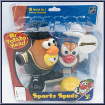 Anaheim Mighty Ducks from Mr. Potato Head - NHL Sports Spuds manufactured by Hasbro [Front]