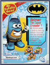 Batman from Mr. Potato Head - DC manufactured by Hasbro [Back]