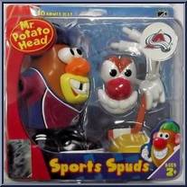 Colorado Avalanche from Mr. Potato Head - NHL Sports Spuds manufactured by Hasbro [Front]
