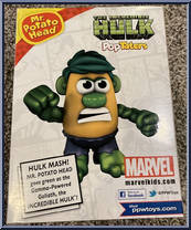 Hulk from Mr. Potato Head - Poptaters manufactured by Hasbro [Back]