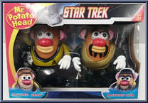 Captain Kirk / Klingon Kor from Mr. Potato Head - Star Trek manufactured by Hasbro [Front]