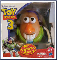 Spud Lightyear from Mr. Potato Head - Toy Story 3 manufactured by Hasbro [Front]