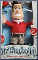 Mr. Wonderful with Rose (Red Shirt) from Mr. Wonderful - 12" Scale (Talking) manufactured by PNC [Front]