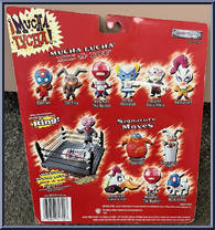 Flea / Megawatt the Masher from Mucha Lucha - Mix-A-Lot manufactured by Jakks Pacific [Back]