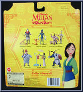 Shan Yu from Mulan - Basic Series manufactured by Mattel [Back]