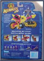 Nile-Ator Jet Cycle with Battle Ready Ja-Kal from Mummies Alive - Vehicles manufactured by Kenner [Back]