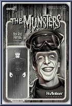 Hot Rod Herman (Grayscale) from Munsters - ReAction Figures manufactured by Super7 [Front]