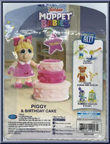 Piggy from Muppet Babies - Poseable manufactured by Just Play [Back]