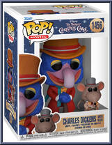 Charles Dickens (with Rizzo) from Muppet Christmas Carol - Pop! Vinyl Figures manufactured by Funko [Front]