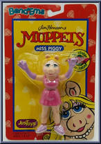 Miss Piggy from Muppets - Bend-Ems manufactured by Just Toys [Front]