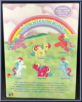 Tickle from My Little Pony - Rainbow Collection manufactured by Basic Fun [Back]