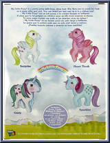 Gusty from My Little Pony - Unicorn & Pegasus Collection manufactured by Basic Fun [Back]