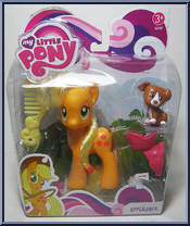 Applejack (Brown Puppy) from My Little Pony: Friendship is Magic - Playful Ponies manufactured by Hasbro [Front]