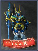 Ivar from Mystic Knights of Tir Na Nog - Battle Fury Defenders manufactured by Bandai [Loose]