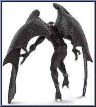 Mothman from Mythical Realms - Basic Series manufactured by Safari Ltd [Loose]