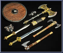 Barbarian Weapons Action Figure