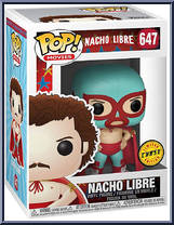 Nacho Libre (Masked) (Chase) from Nacho Libre - Pop! Vinyl Figures manufactured by Funko [Front]