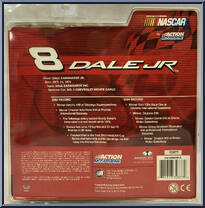 Dale Earnhardt Jr. #8 from Nascar - Series 4 manufactured by McFarlane [Back]