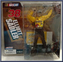 Elliott Sadler (M&M's) #38 from Nascar - Series 4 manufactured by McFarlane [Front]