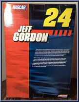 Jeff Gordon (Du Pont) #24 from Nascar - 12" Scale manufactured by McFarlane [Back]