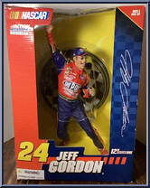 Jeff Gordon (Du Pont) #24 from Nascar - 12" Scale manufactured by McFarlane [Front]