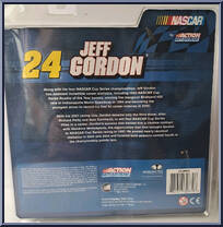 Jeff Gordon #24 from Nascar - Series 4 manufactured by McFarlane [Back]