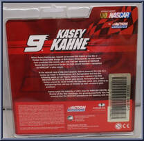 Kasey Kahne (Dodge) #9 from Nascar - Series 4 manufactured by McFarlane [Back]