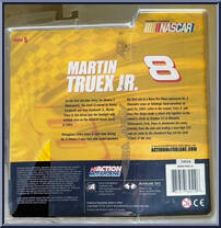 Martin Truex Jr. (Bass Pro Shop) #8 from Nascar - Series 5 manufactured by McFarlane [Back]