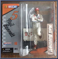 Neil Bonnett #5 from Nascar - Series 6 manufactured by McFarlane [Front]