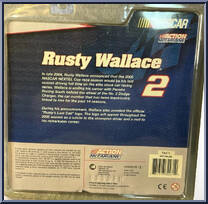 Rusty Wallace #2 from Nascar - Series 6 manufactured by McFarlane [Back]