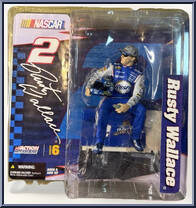 Rusty Wallace #2 from Nascar - Series 6 manufactured by McFarlane [Front]