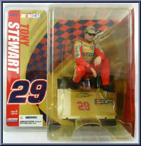 Tony Stewart (ESGR / USMC) #29 from Nascar - Series 5 manufactured by McFarlane [Front]