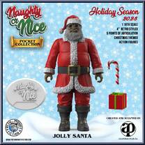Jolly Santa from Naughty or Nice Collection - Pocket Collection manufactured by Fresh Monkey Fiction [Loose]