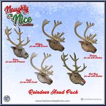 Reindeer Head Pack from Naughty or Nice Collection - Accessories manufactured by Fresh Monkey Fiction [Loose]