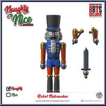 Robot Nutcracker from Naughty or Nice Collection - Wave 1 manufactured by Fresh Monkey Fiction [Loose]
