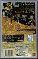 Michael Jordan from NBA Jams - 98/99 Season manufactured by Mattel [Back]