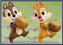 Chip 'n Dale from Nendoroid - Disney manufactured by Good Smile Company [Loose]