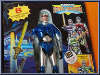 Blue / Silver Ranger from New Sonic Ranger - Electronic Sounds manufactured by Soma [Front]