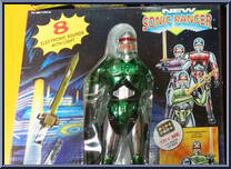 Green / Silver Ranger from New Sonic Ranger - Electronic Sounds manufactured by Soma [Front]