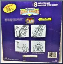 Purple Ranger from New Sonic Ranger - Electronic Sounds manufactured by Soma [Back]