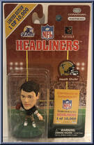 Heath Shuler from NFL Headliners - Throwbacks manufactured by Corinthian [Front]