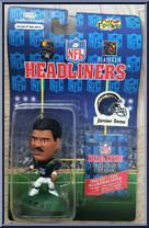 Junior Seau from NFL Headliners - 1996 Season manufactured by Corinthian [Front]