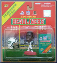 Keyshawn Johnson from NFL Headliners - In the Trenches manufactured by Corinthian [Front]