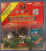 Michael Irvin from NFL Headliners - In the Trenches manufactured by Corinthian [Front]