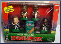 Overall #1 Draft Picks from NFL Headliners - 1998 Season manufactured by Corinthian [Front]