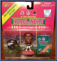 Shannon Sharpe from NFL Headliners - In the Trenches manufactured by Corinthian [Front]