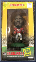 Terrell Davis from NFL Headliners - XL manufactured by Corinthian [Front]